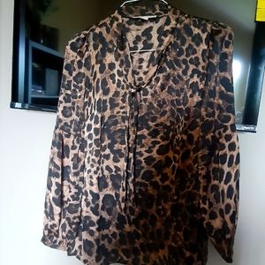 Leopard print Blouse